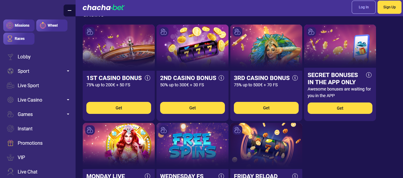 chachabet casino review