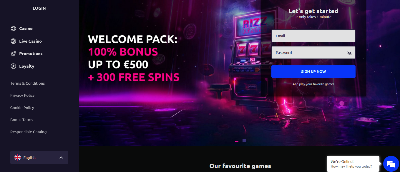 rizz casino review